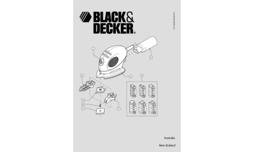 Black and Decker KA161 Technical Data