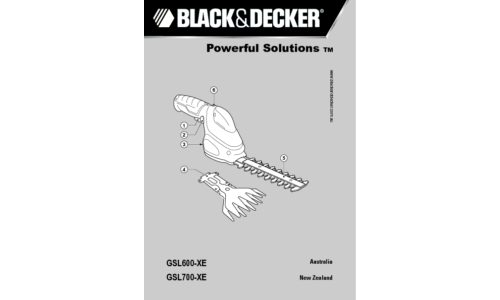 Black and Decker ISD600 User Manual