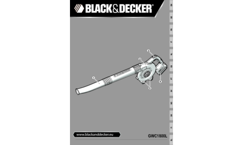 Black and Decker GWC1800L User Manual