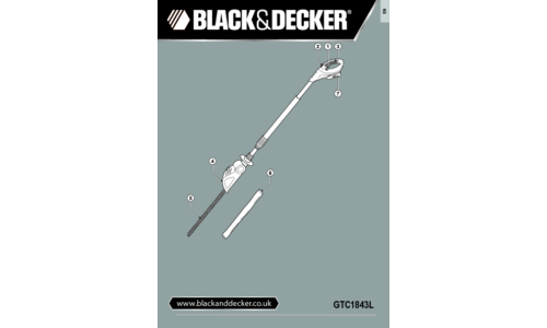 Black and Decker GTC1843L User Manual