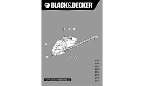 Black and Decker GT480 User Manual