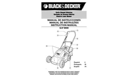 Black and Decker GR340 User Manual