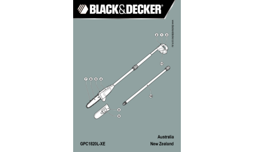 Black and Decker GPC1820L-XE User Manual