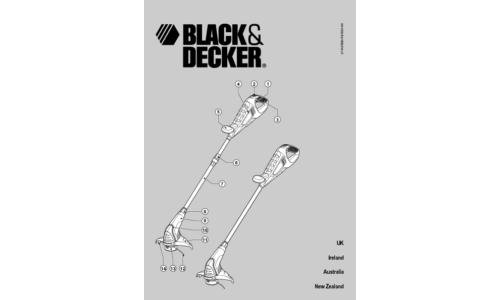 Black and Decker GLC13 User Manual