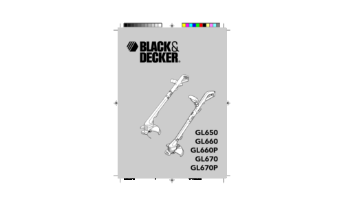 Black and Decker GL660 User Manual