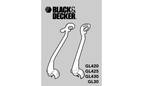 Black and Decker GL423 User Manual