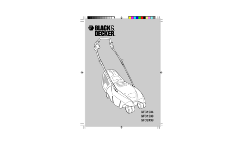 Black and Decker GFC1238 User Manual