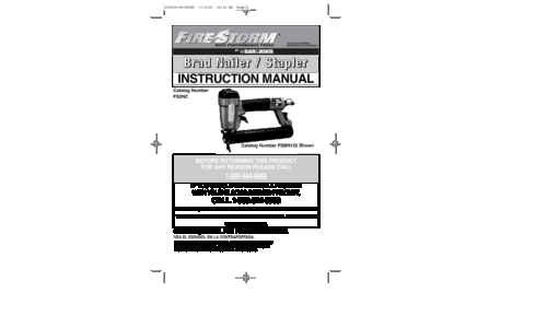 Black and Decker FSNS100 User Manual