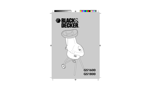 Black and Decker F855 User Manual