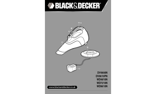 Black and Decker DV9610PN User Manual