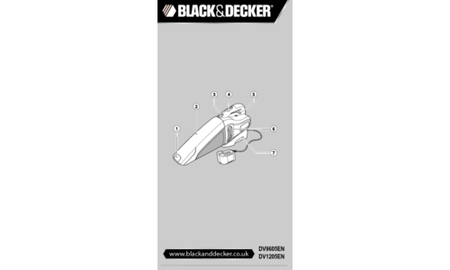 Black and Decker DV9605EN User Manual