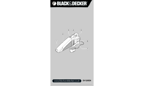 Black and Decker DV1205EN User Manual