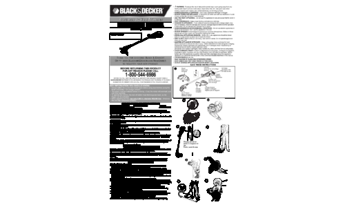 Black and Decker CST1200 User Manual