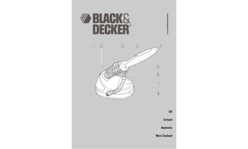 Black and Decker CI500 User Manual