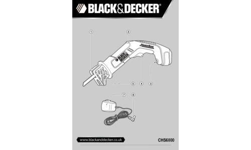 Black and Decker CHS6000 User Manual