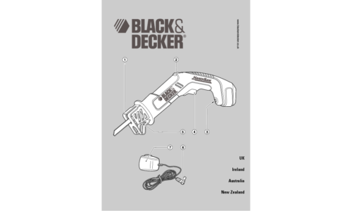 Black and Decker CHS6000 Technical Data