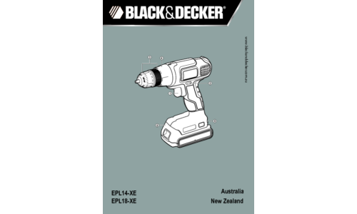 Black and Decker CDC14GK2-XE User Manual