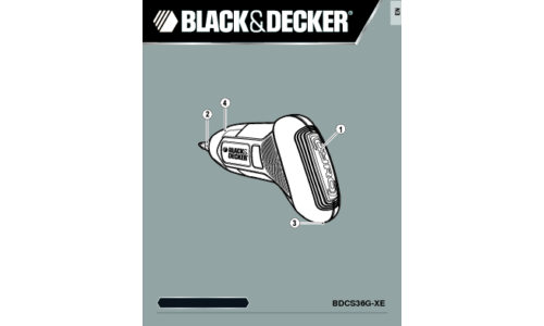 Black and Decker CDC14GK2-XE Technical Data