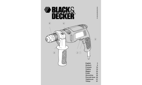 Black and Decker CD60RE User Manual