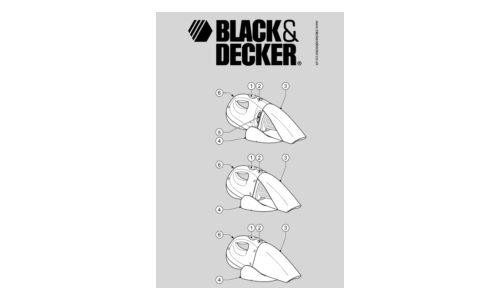 Black and Decker BDH-104 User Manual