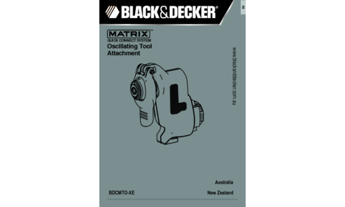 Black and Decker BDCMTOSS User Manual