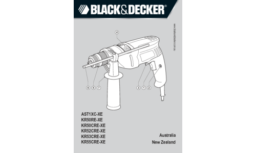 Black and Decker AST1XC User Manual