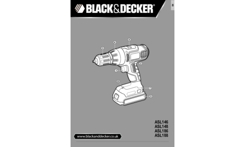 Black and Decker ASL146 User Manual