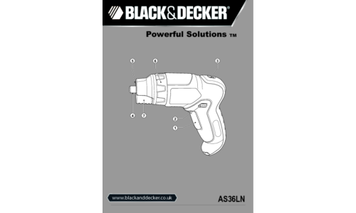 Black and Decker AS36LN User Manual