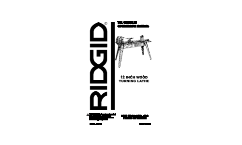 RIDGID WL1200LS1 User Manual