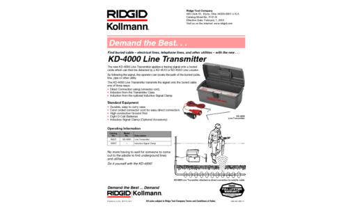 RIDGID WGSW-48040 User Manual