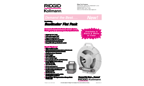 RIDGID Security Camera SeeSnake User Manual