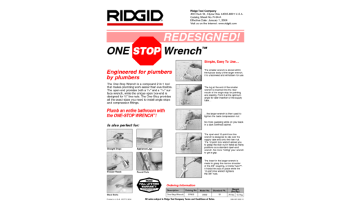 RIDGID Impact Driver 2002 User Manual