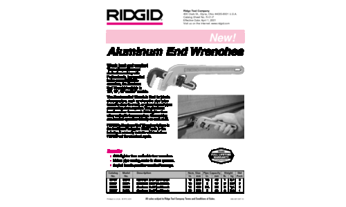 RIDGID E-924 User Manual