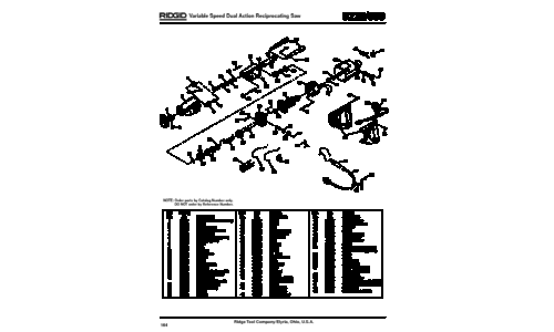 RIDGID Cordless Saw 5228 530 User Manual