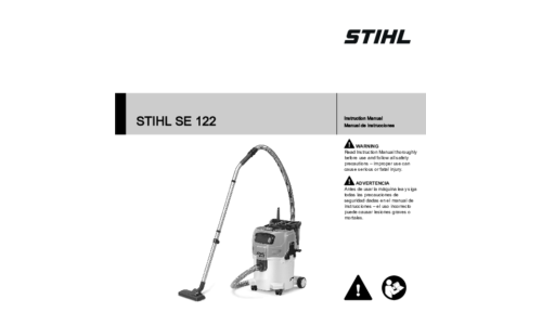 Stihl SE 122 User Manual