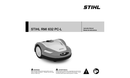 Stihl RMI 632 PC-L Mower User Manual