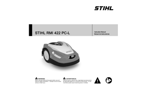 Stihl RMI 422PC-L Mower User Manual