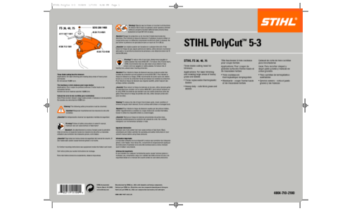 Stihl PolyCut 5-3 User Manual