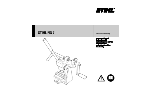 Stihl NG7 User Manual