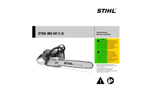 Stihl MS 441C-Q Chainsaw User Manual