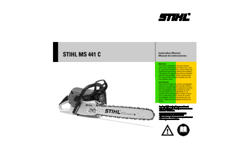 Stihl MS 441C Chainsaw User Manual