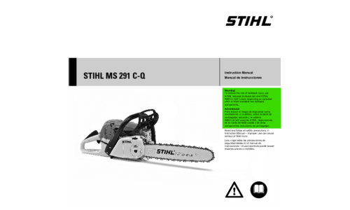 Stihl MS 291C-Q Chainsaw User Manual