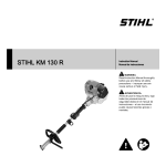 Stihl KM 130R Trimmer Head User Manual