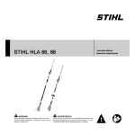 Stihl HLA 66, 86 Trimmer User Manual