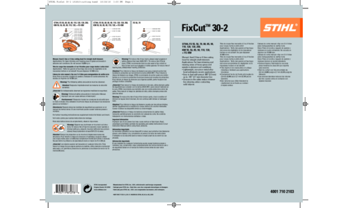 Stihl FixCut 30-2 Trimmer Head User Manual