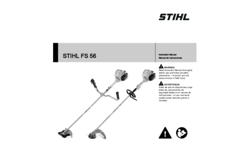 Stihl FS 56 TRimmer User Manual