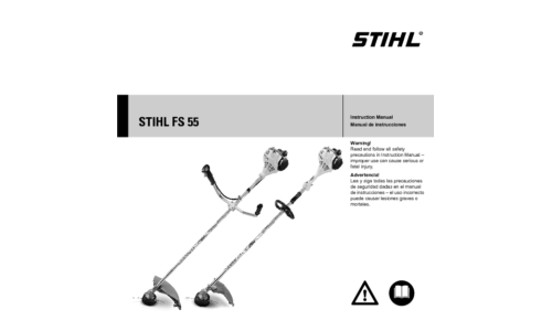 Stihl FS 55 Trimmer User Manual