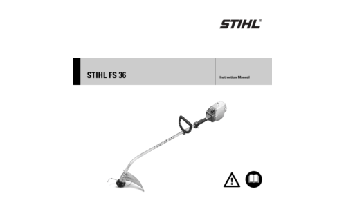 Stihl FS 36 Trimmer User Manual