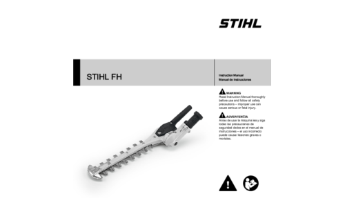 Stihl FH Trimmer User Manual