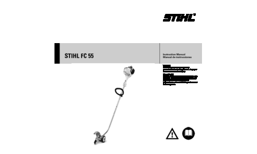 Stihl FC55 Trimmer User Manual